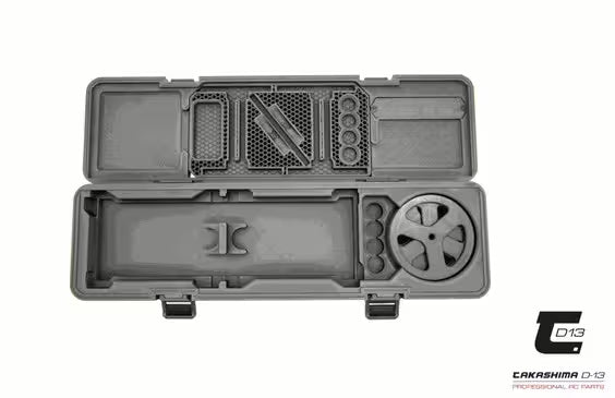Takashima D-13 + Hudy 1:10 Setup System Box | RC Racing Setup