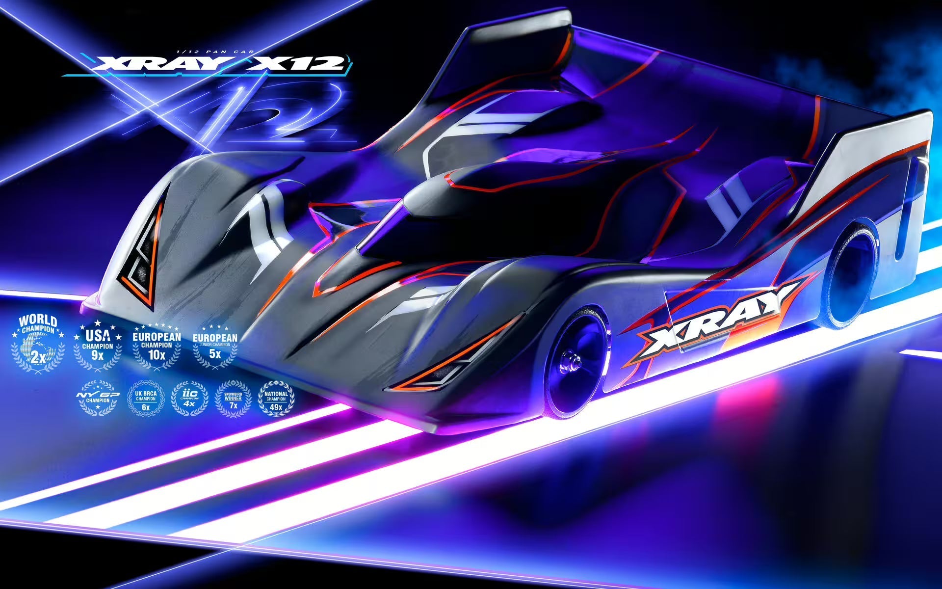 XRAY X12 2026 Pan Car Kit 1:12 Scale Carpet Racing | Premium RC