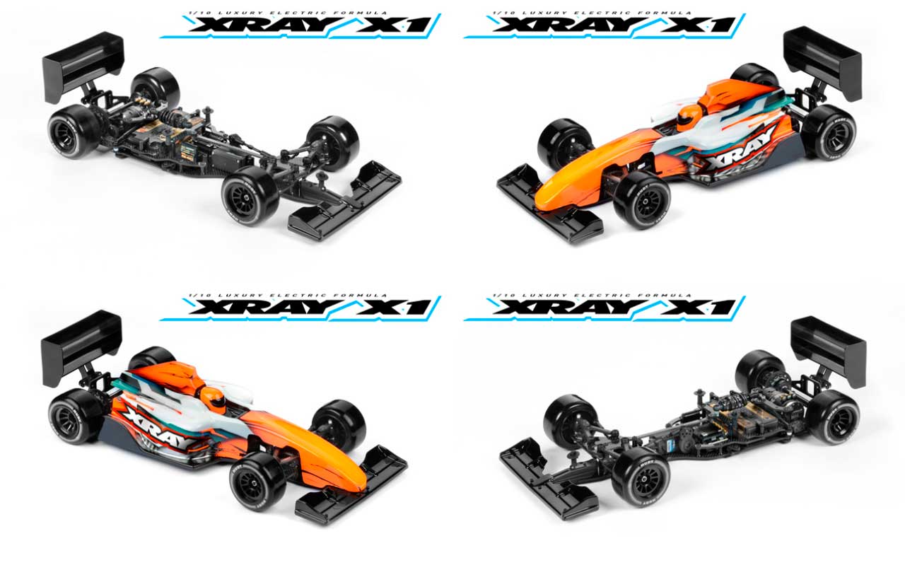 XRAY X1 Parts and Upgrades for Competitive Racing Digital RC