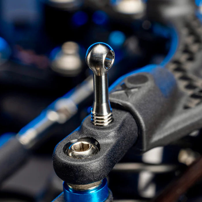 1up Racing Pro Duty Titanium Body Stop Screw M2 for Awesomatix A800R/RR, Mugen MTC3 (2) UP-70941