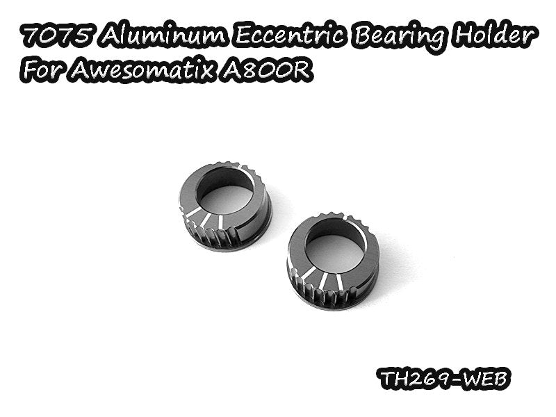 7075 Aluminum Eccentric Bearing Holder A800R Pair th269-web