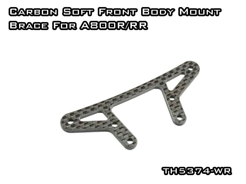 Carbon Graphite Front Body Mount Brace for Vigor RC A800R TH5374 WR Upgrade