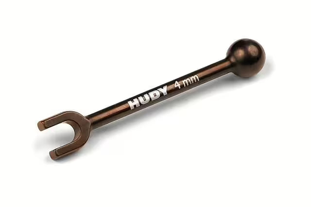 HUDY spring steel square wrench for threaded/tie rods 4.0mm HU-181040