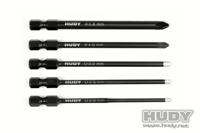 HUDY Power Bit Set HU-190070 Professional RC Tool Kit