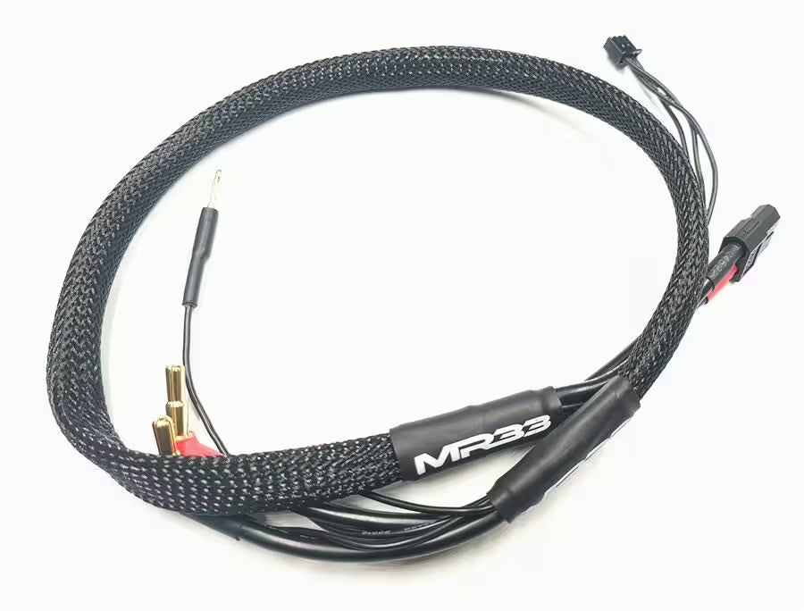 MR33 2S XT60 All-Black Charging Lead 600mm XH Balance