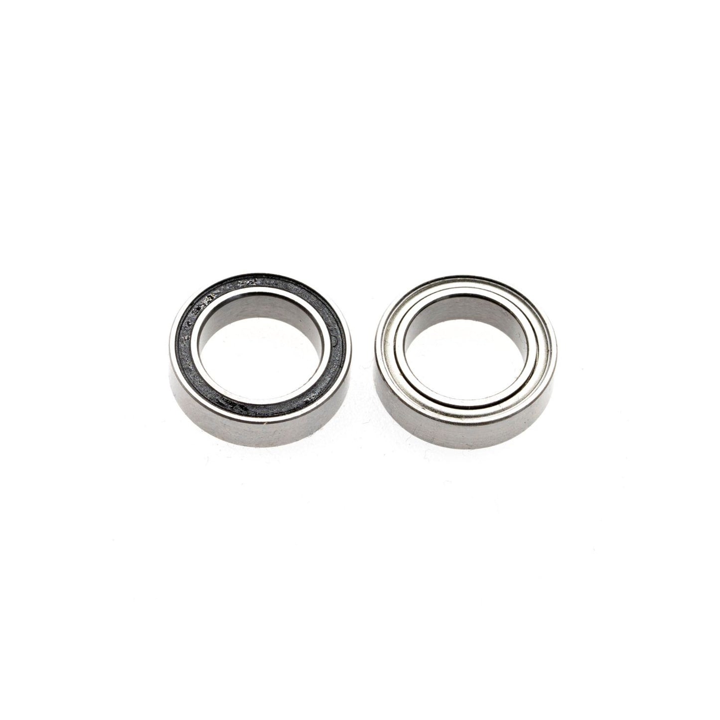 MonacoRC 10x15x4mm Black Ball Bearings for RC Cars (2 Pack)