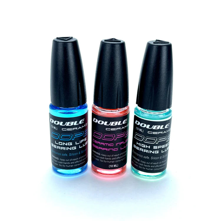 R1WURKS DOPE Double Ceramic Bearing Lube Bundle for RC Racing