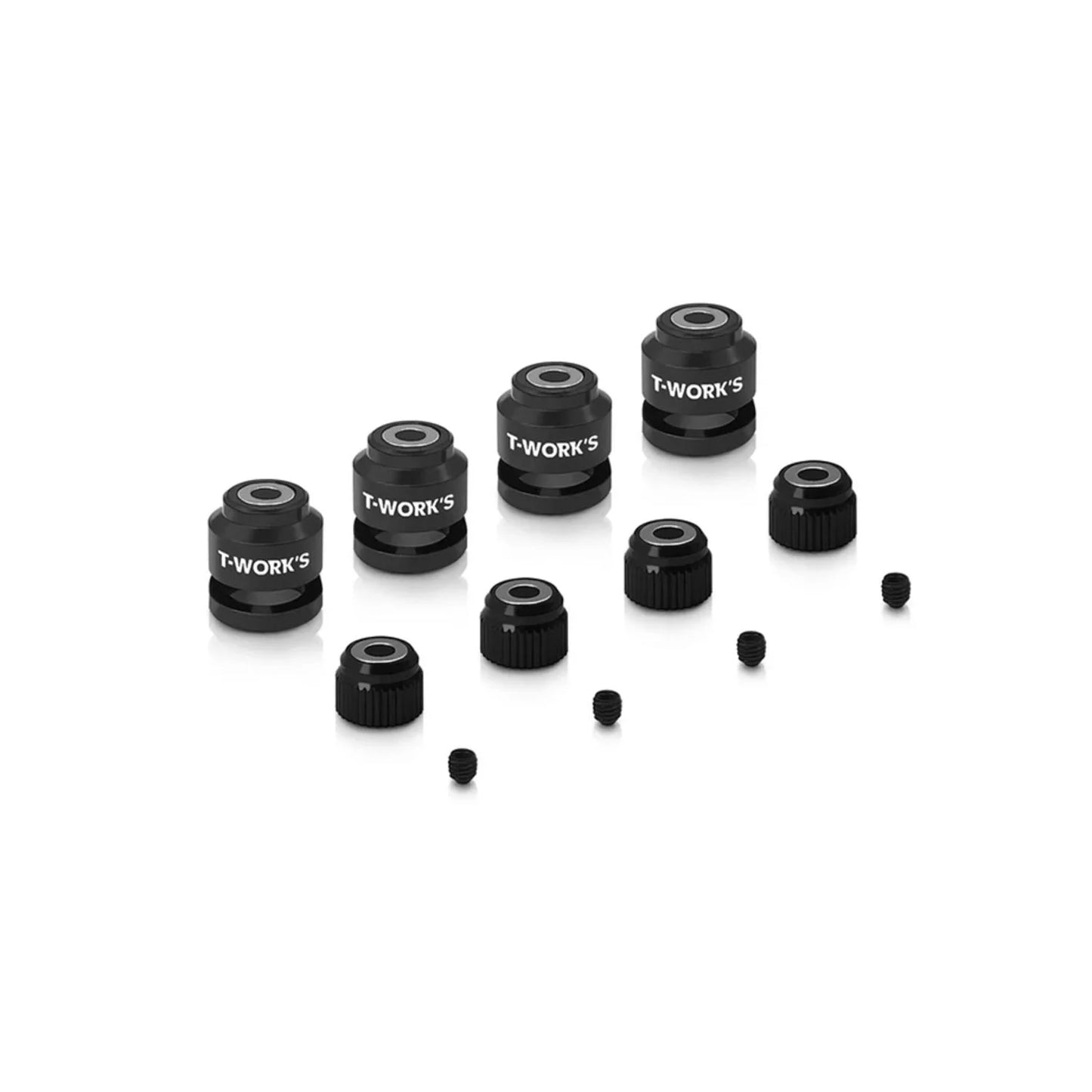 T-WORKS 8mm Body Post Position Locator Black RC Setup Tool