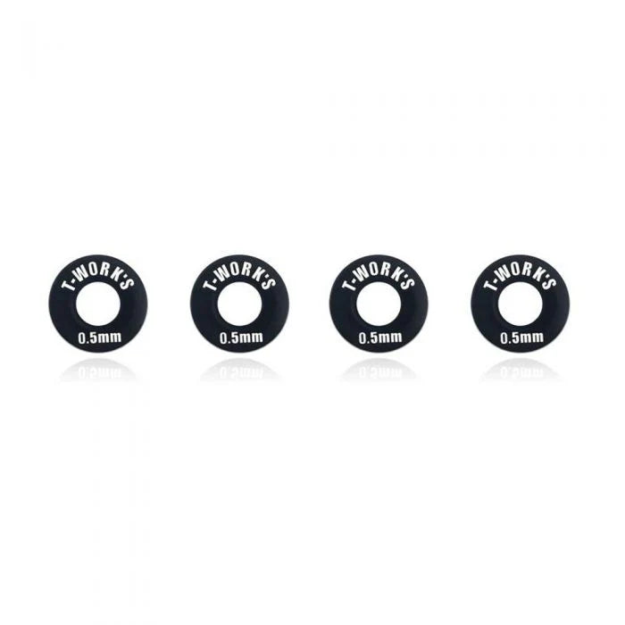 T-Works Wheel Shims for 1/10 and 1/12 Scale RC Racing