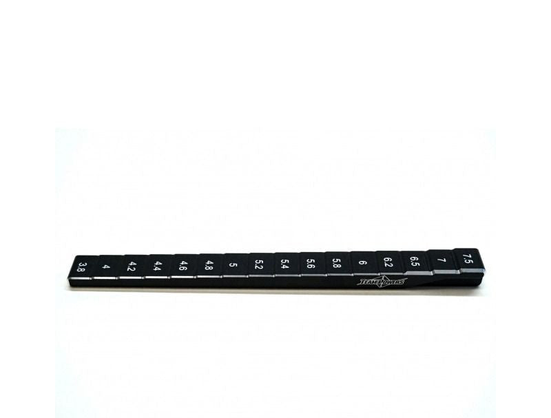 Team Powers Ride Height Gauge TRP-RHG 3.8 to 7.5mm RC Setup Tool