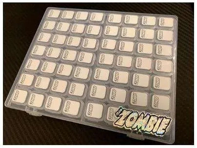 Team Zombie Plastic Hardware Box A-TZ-100103 RC Parts Organizer