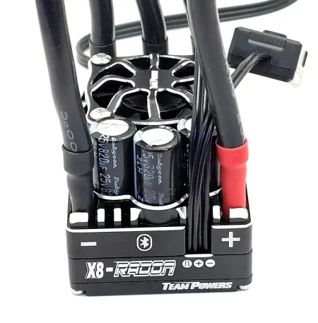 X8 Radon 280A 1:8 Brushless Speed Controller with Bluetooth Digital RC