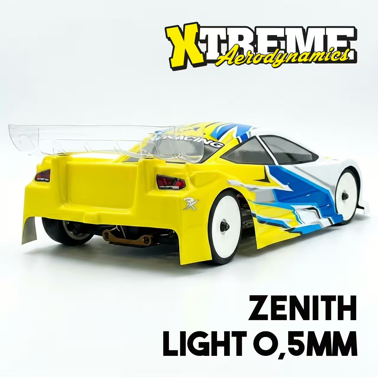 Xtreme ZENITH 190mm Clear Touring Car Body 1:10 0.5mm