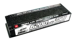 Team Zombie SENDIT 6200mAh 7.6v HV 140c Ultra LCG H6200U