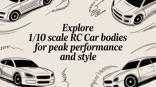 Explore 1/10 scale rc car bodies for peak performance and style