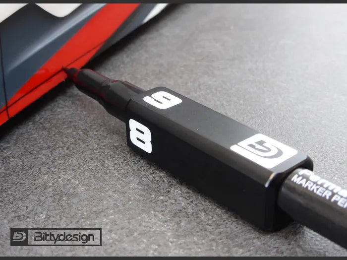 How to trim RC touring car bodies with precision marking tools