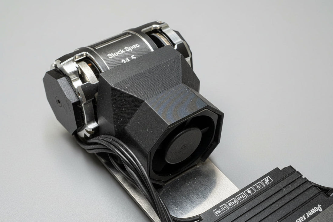 Digital RC Fan Shroud for Team Powers 30mm 33k Fan - Motor Cooling Solution