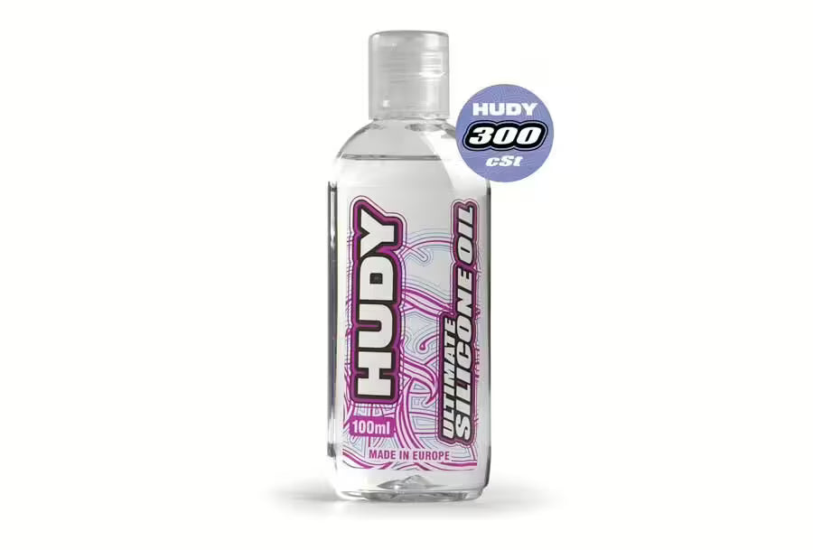 HUDY Ultimate Silicone Oil 300cSt 100ml for RC Touring Cars HU-106531