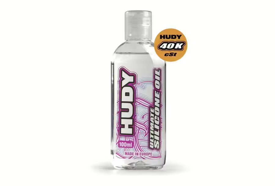HUDY Ultimate Silicone Oil 40000cSt 100ml for RC Touring Cars