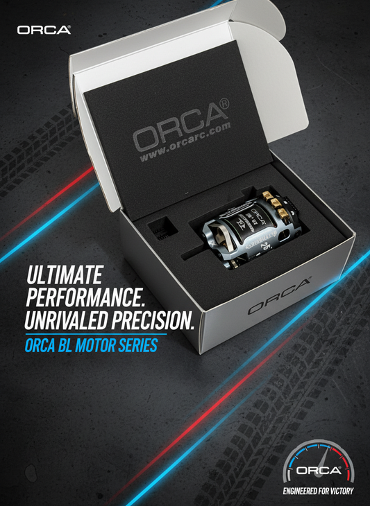 ORCA BLITREME 3 25.5T Team Spec Brushless Motor with SEP25 Stator Technology