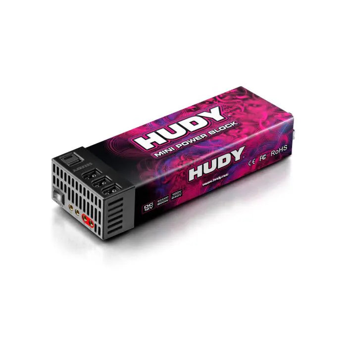 HUDY Mini Power Block 800W 67A Power Supply for RC Racing Battery Charging
