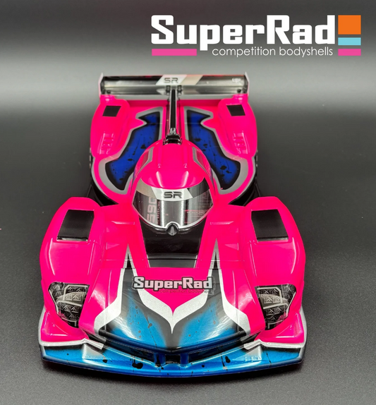 SUPERRAD SR-36 LMH Body Shell for 1/10 Scale RC Touring Cars