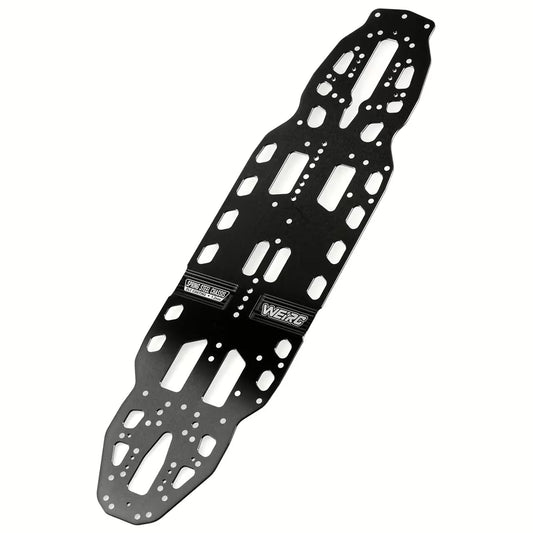 WeiRC DLC Steel Chassis 1.2mm for Xray X4 2026 Black SC-X426-DLC
