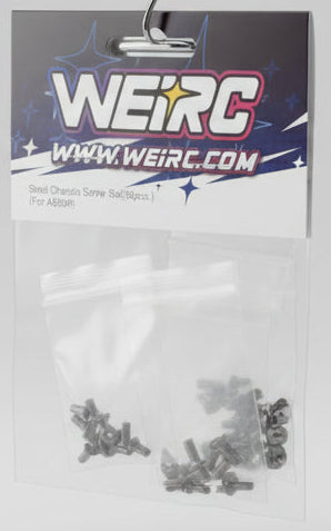 WeiRC Steel Screw Set for A800R Chassis 