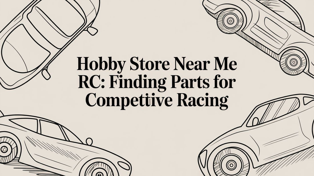 Hobby Store Near Me RC: Finding Parts for Competitive Racing