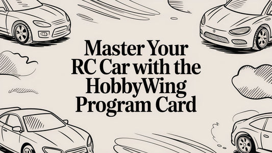 Master Your RC Car With The Hobbywing Program Card