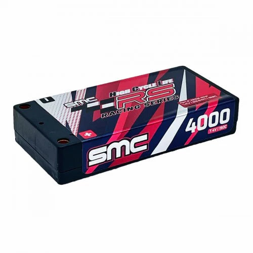 SMC 40150-2S1P HCL RS 7.4V 4000mAh 150C LCG LiPo Battery for 1/10 scale RC racing