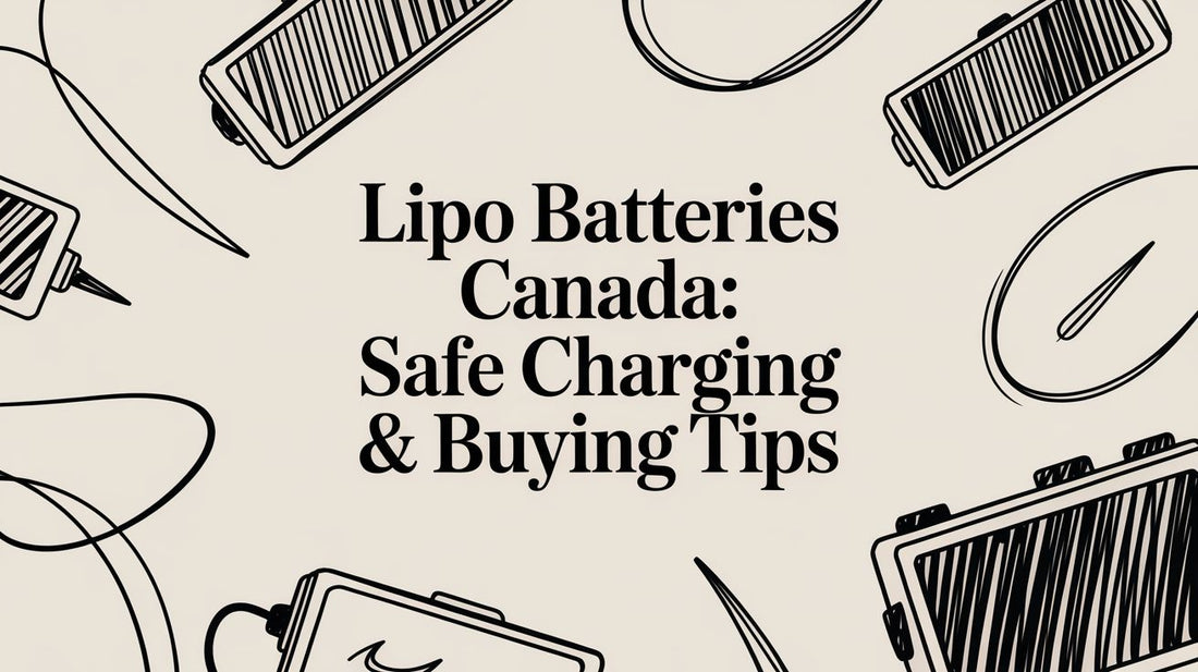lipo batteries canada: Safe charging & buying tips