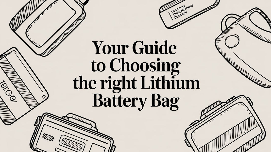Your Guide to Choosing the Right Lithium Battery Bag