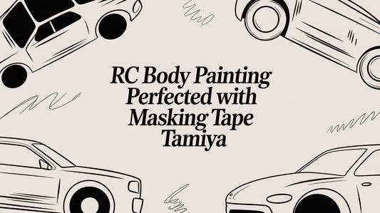 RC Body Painting Perfected With Masking Tape Tamiya
