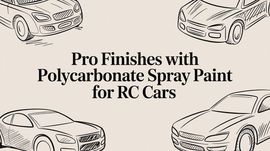 Pro Finishes With Polycarbonate Spray Paint for RC Cars