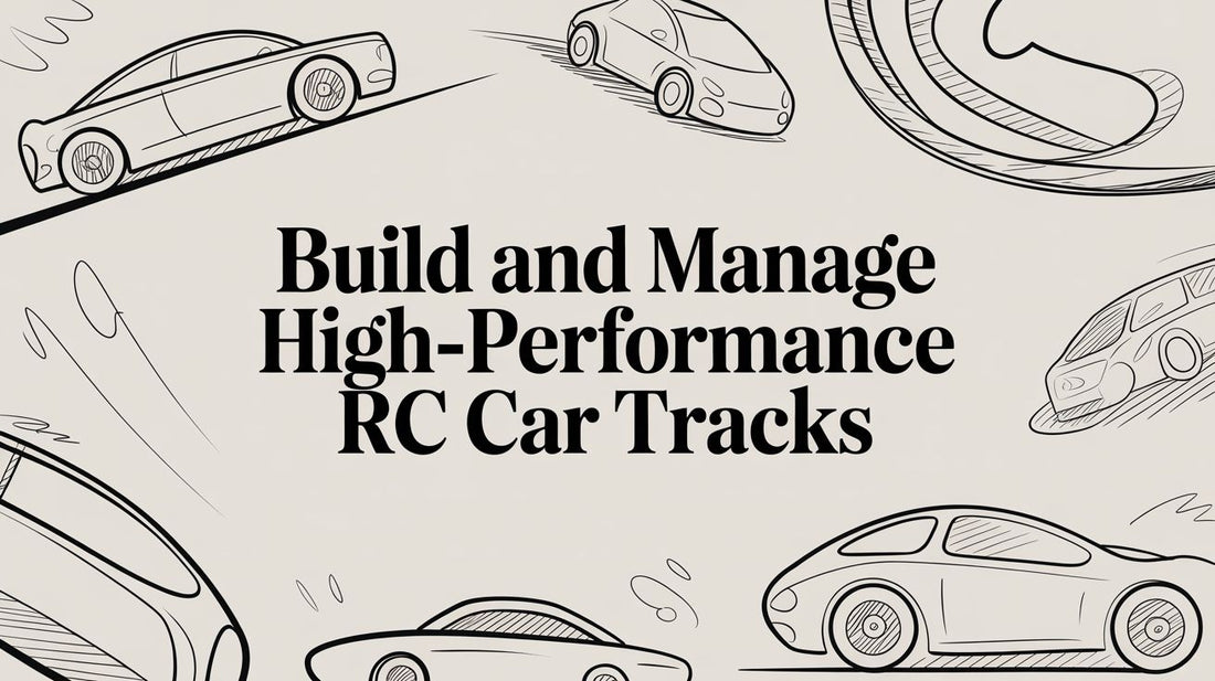Build and Manage High-Performance RC Car Tracks