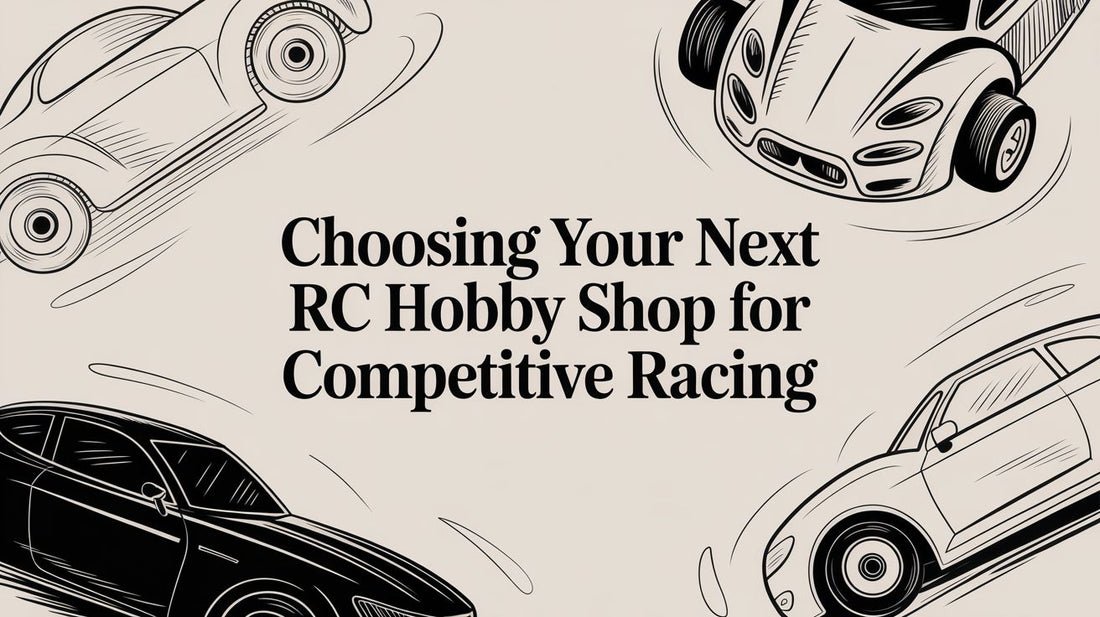 Choosing Your Next RC Hobby Shop for Competitive Racing