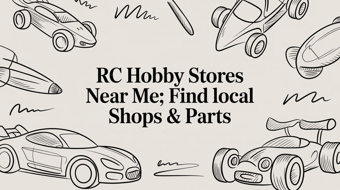 RC Hobby Stores Near Me: Find Local Shops & Parts