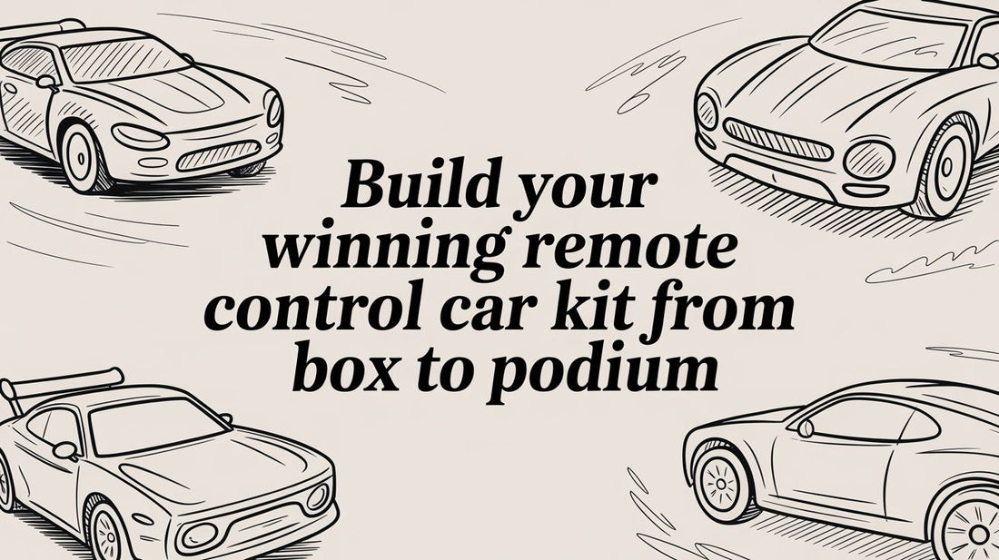 Build Your Winning Remote Control Car Kit From Box to Podium