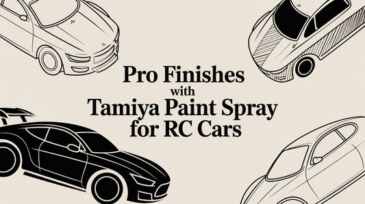 Pro Finishes with Tamiya Paint Spray for RC Cars