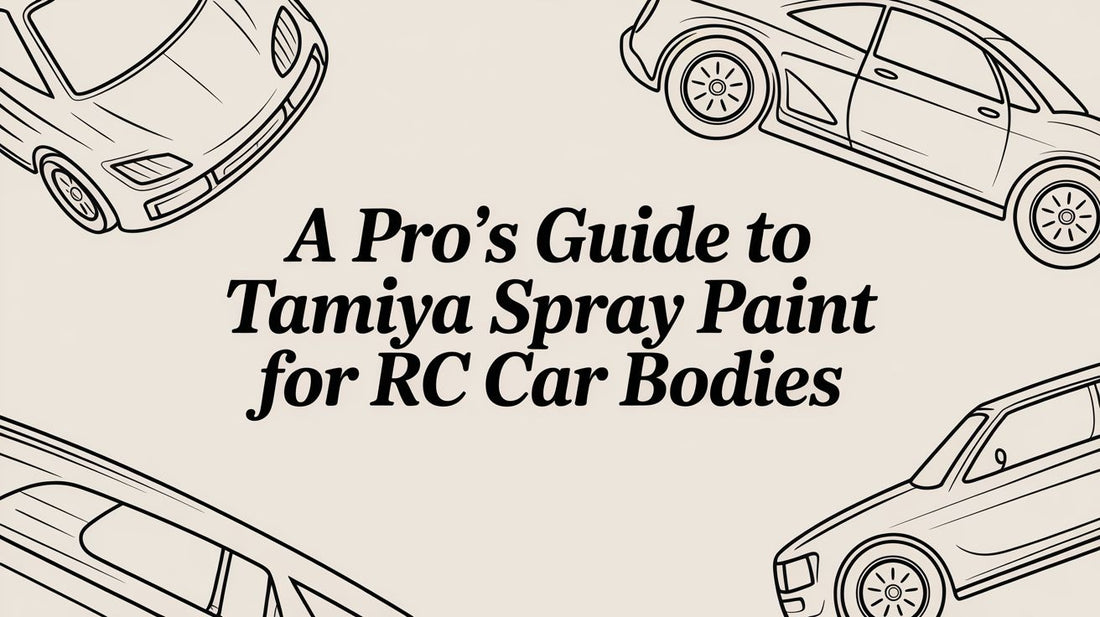 A Pro's Guide to Tamiya Spray Paint for RC Car Bodies