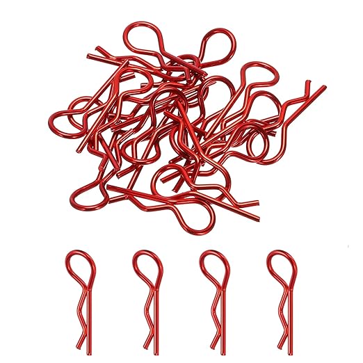 10.80 Racing Body Shell R Pins for 1/8 and 1/10 RC Cars 10 Pack