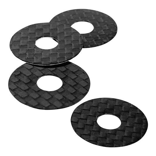 1up Racing CF Protective Body Washers - 6mm Post 10402