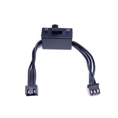 1S Switch for RC Cars Reliable Power Control for 1S LiPo Setups

