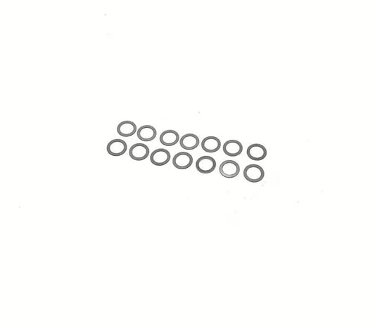 Awesomatix A12 Spring Shim 0.2mm (14 Pack) Precision Suspension Shims for 1/10 RC Touring Cars