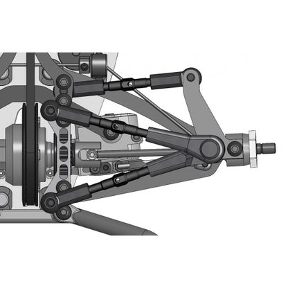 Awesomatix A800-AM19-LTL Upper Arm Holder Set - RC Racing Parts