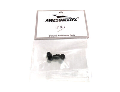 Awesomatix Arm Ball Cap x 5 P03 Touring Car Suspension Parts