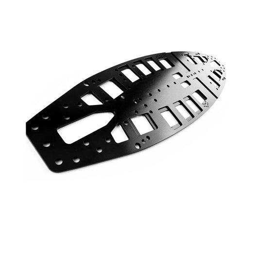 Awesomatix C01B-RAF Flex Alloy Lower Deck for Competitive RC Racing