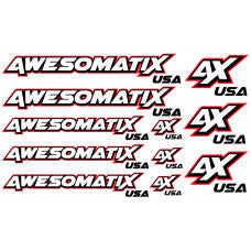 Awesomatix USA Sticker Sheet AUSA-STS DigitalRC.ca