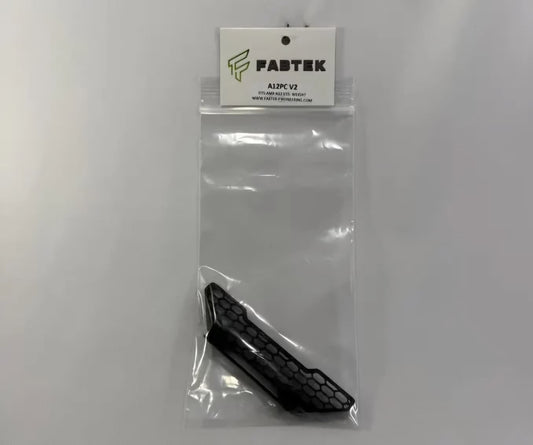 FabTek Awesomatix A12 V2 Pan Car Bumper TPU Racing Bumper for 1/12 Scale